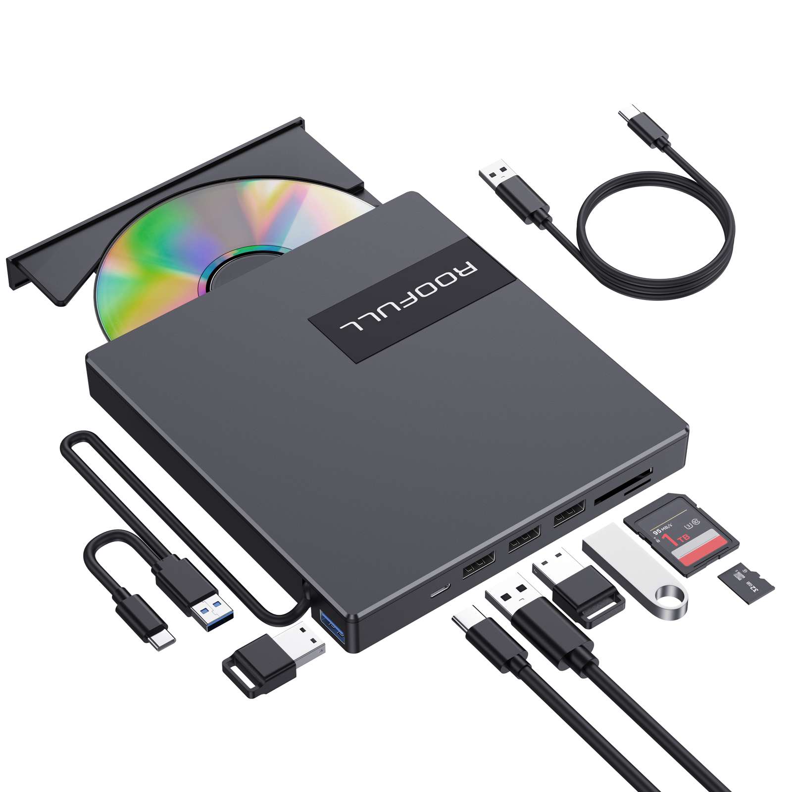 External CD DVD Drive – ROOFULL Official