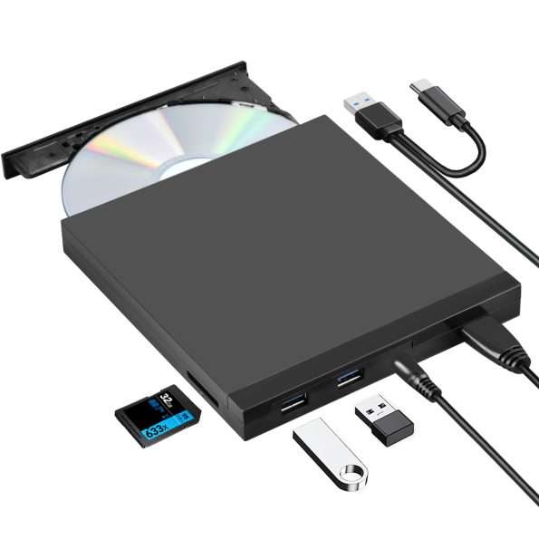 External CD DVD Drive – ROOFULL Official