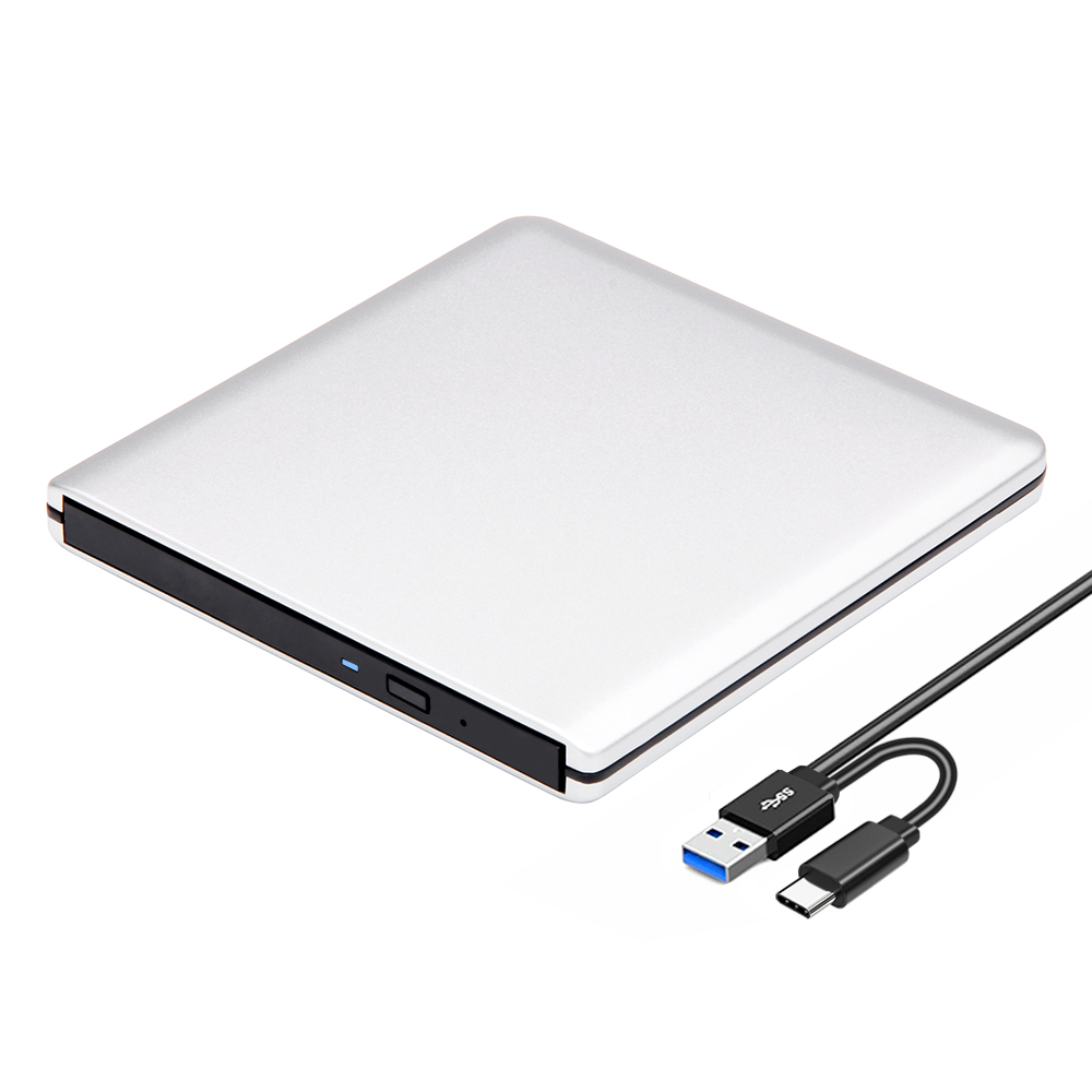 External CD/DVD Drive for Laptop, 7 IN 1 USB 3.0 Ultra-Slim Portable DVD  Player