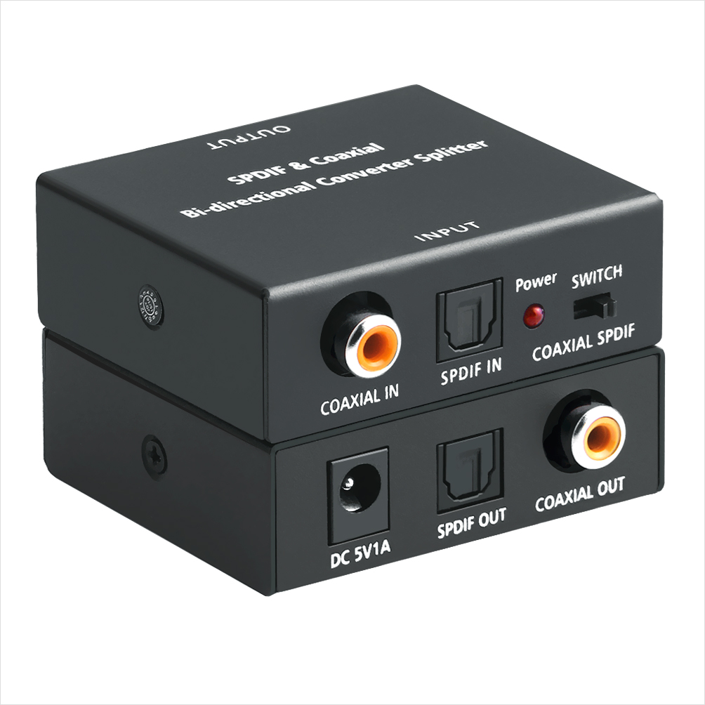 coaxial to digital optical converter coaxial to digital optical converter