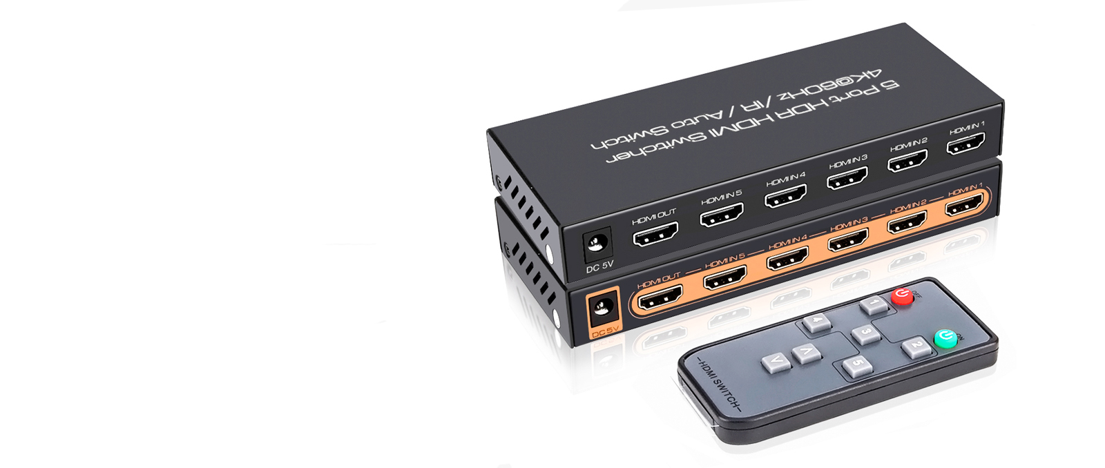 ROOFULL-HDMI-2.0-HDR-SWITCH-SWITCHER-4K-60HZ-HDCP-2.2