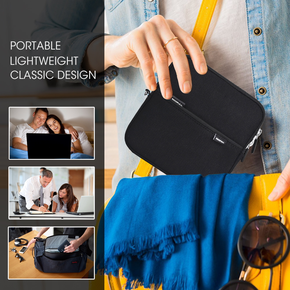 ROOFULL External CD DVD +/-RW Drive USB 3.0 Portable CD/DVD-ROM Optical Disc Drive Burner Player Reader Writer with Carrying Case for Laptop PC Mac MacBook Windows 11/10/8/7 Linux OS - Image 7